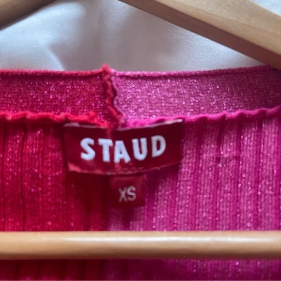 STAUD Metallic Cardigan - Picture 7 of 8